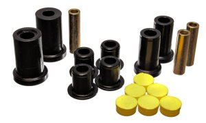 Ford F250 Control Arm Bushings - Front - Energy Suspension - Hyper-Flex Performance Polyurethane - Black - `97-`03